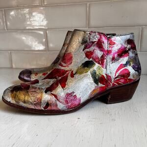 Unique custom Sam Edelman Petty suede boots size 7.5 reworked upcycled